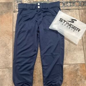 Stinger Sports Navy Softball Pants